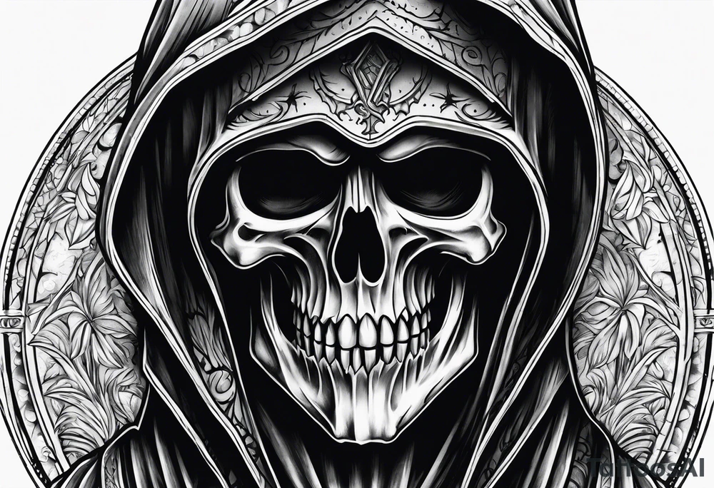 Grim Reaper tattoo idea