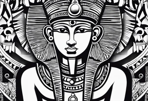 amcient egypt tattoo idea