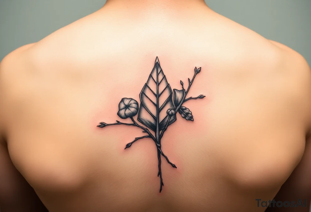 Nature tattoo inspired by shake the frost by Tyler childers tattoo idea