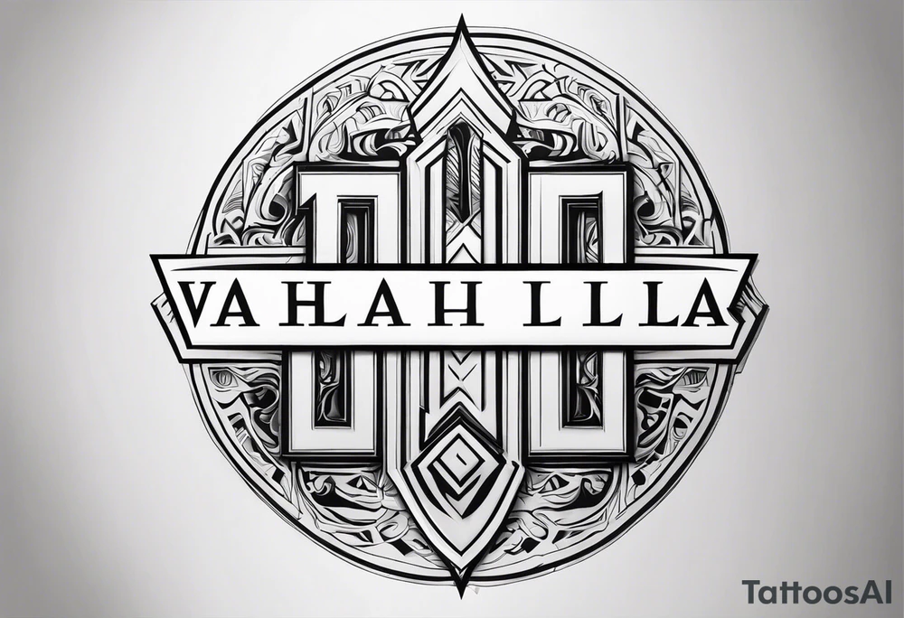 Valhalla steps tattoo idea