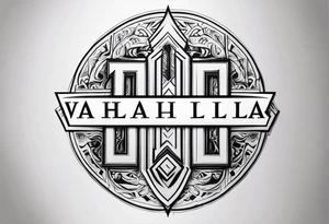 Valhalla  steps tattoo idea