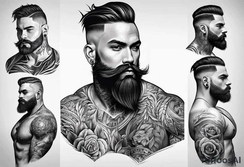 Working man tattoo idea