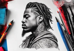 Don Toliver tattoo tattoo idea