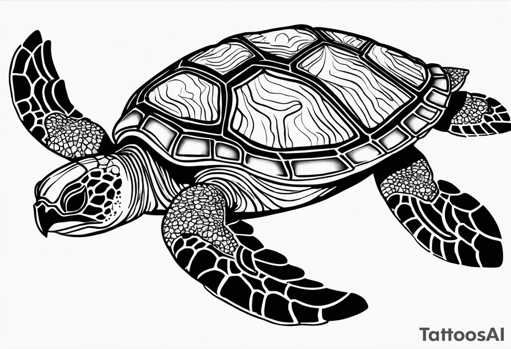 sea turtles tattoo idea