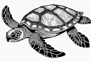 sea turtles tattoo idea