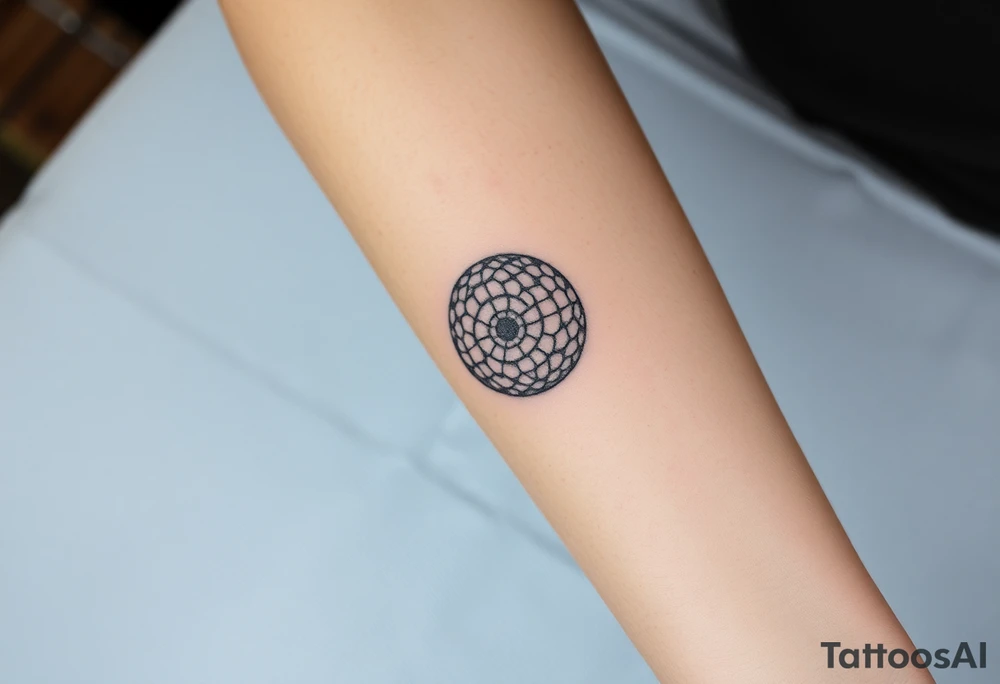 disco ball tattoo idea