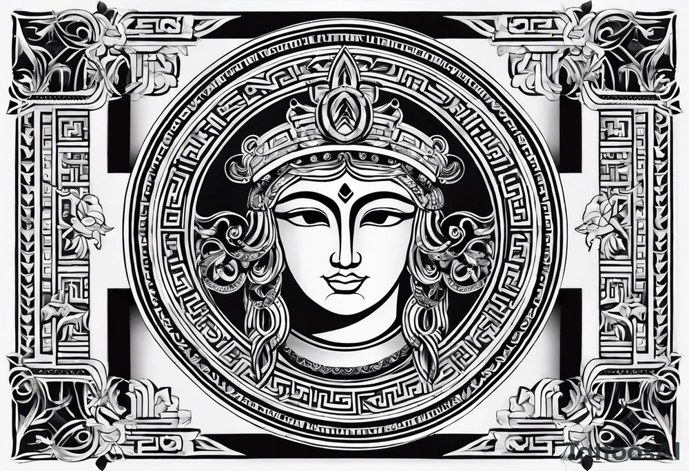 greek symbols tattoo idea