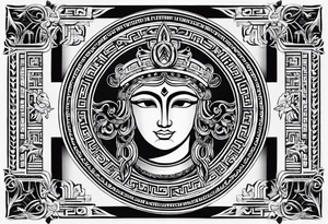 greek symbols tattoo idea