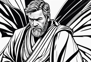 obi wan tattoo idea