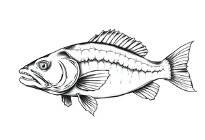 Catfish tattoo idea