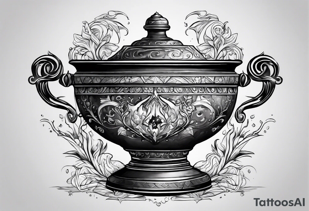caldron tattoo idea