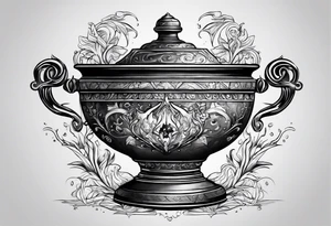 caldron tattoo idea