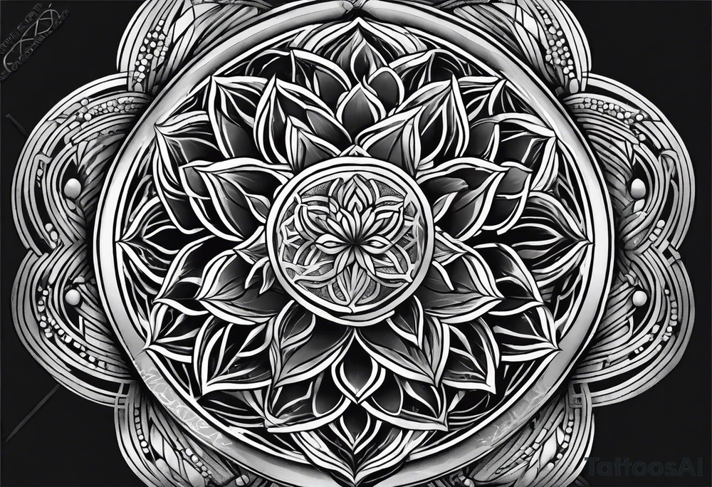 flower of life tattoo idea