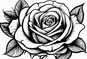 rose tattoo idea