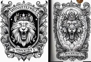 Winchester family crest tattoo idea