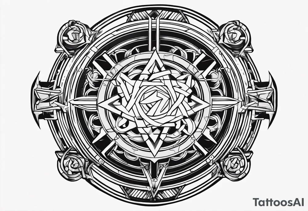 Fullmetal Alchemist: Brotherhood gate tattoo idea