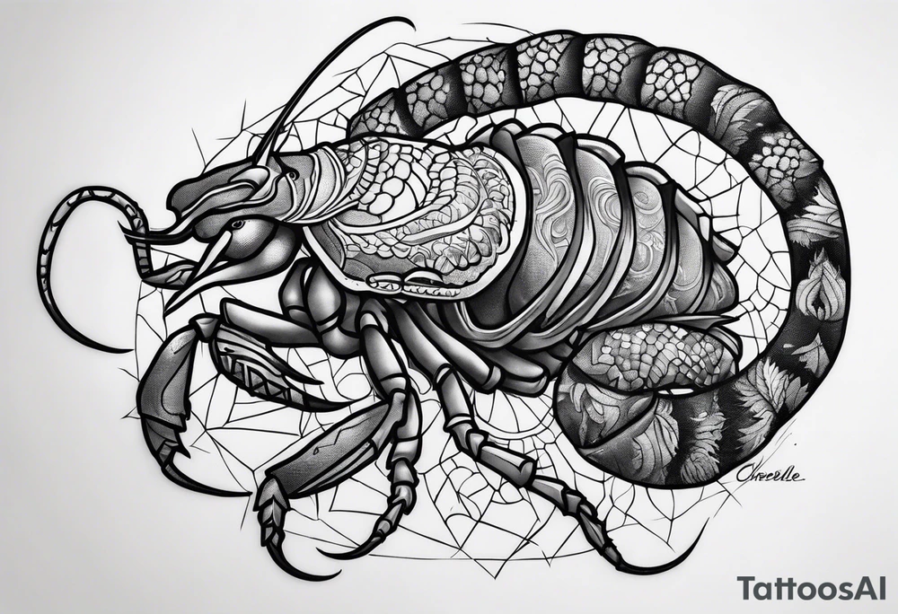 Cherelle, scorpio, lebanon tattoo idea