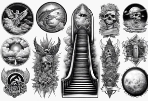 Stairway to heaven tattoo idea