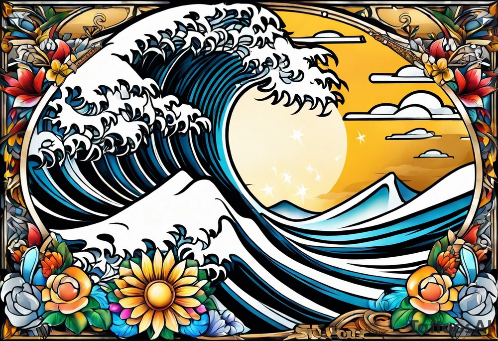 Sunshine tattoo idea