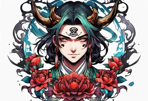Demon Slayer the anime tattoo idea