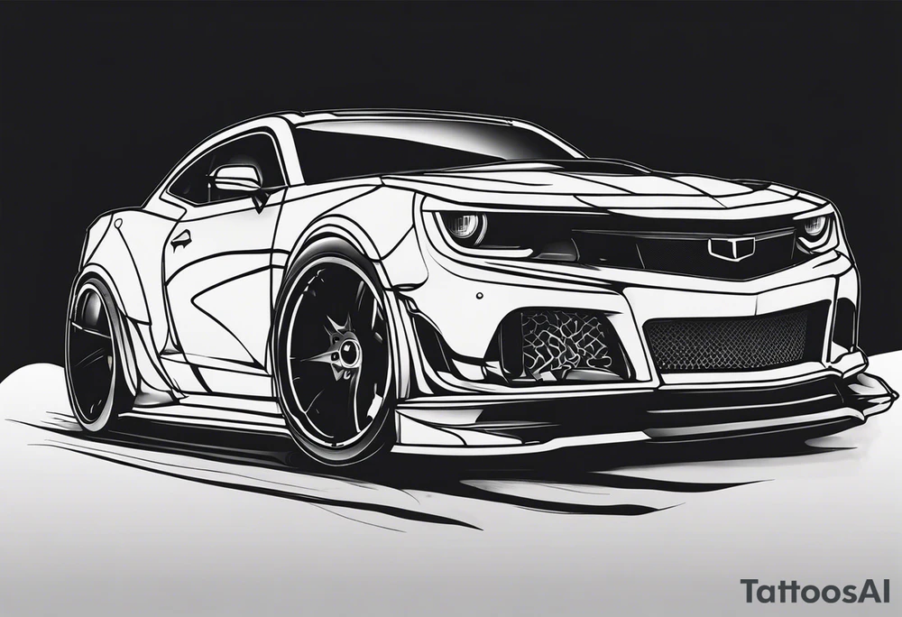cars tattoo idea
