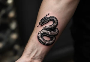 streetwear snake tattoo idea