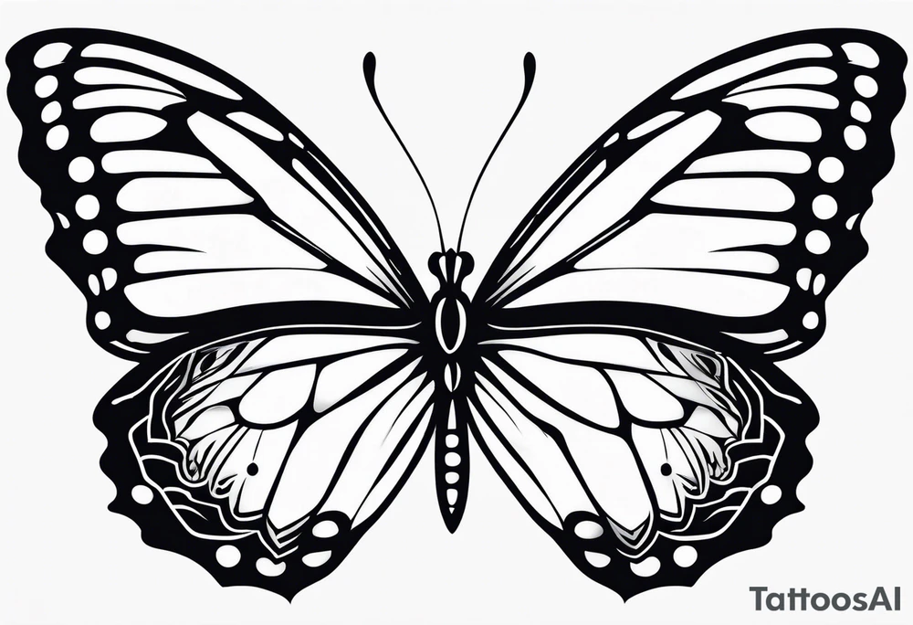 butterfly tattoo idea