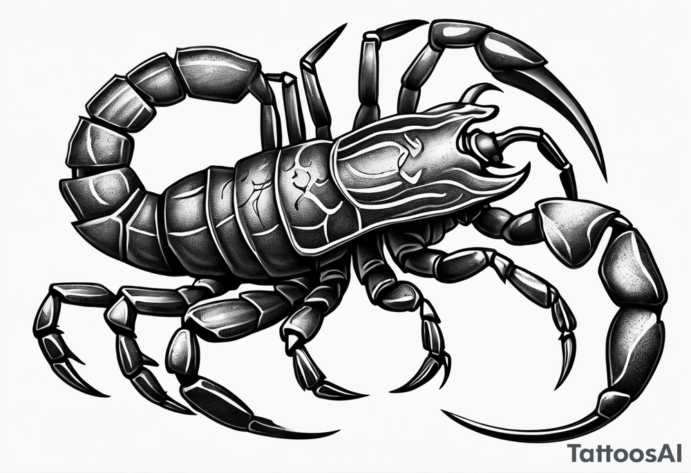 Scorpion tattoo idea