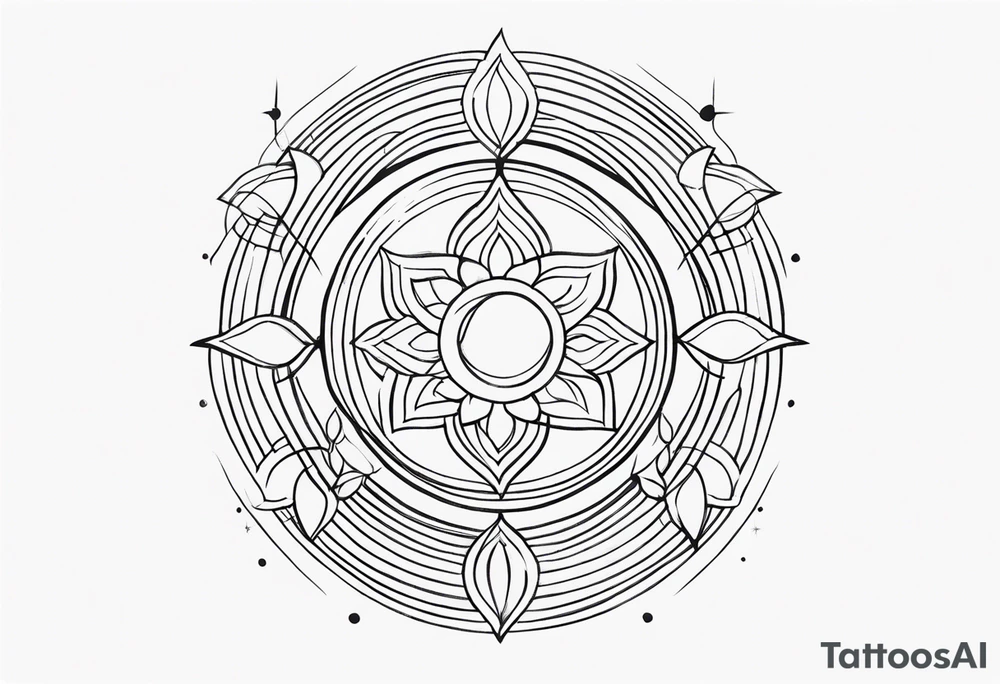 spiritual growth tattoo idea