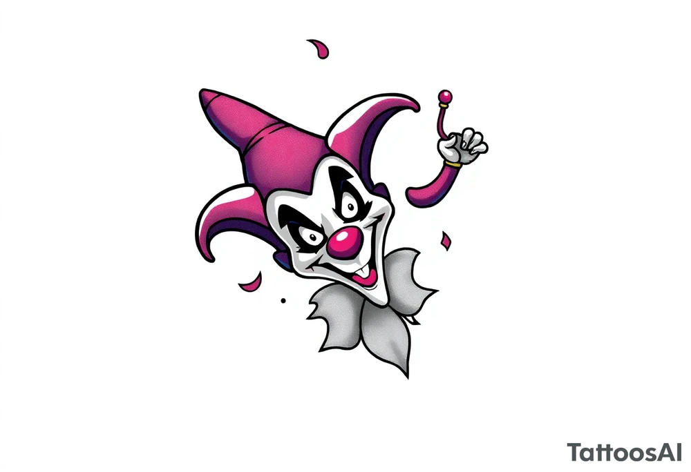 Jester tattoo idea