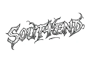 “SOUTHEND” tattoo idea