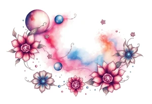 Universe tattoo idea