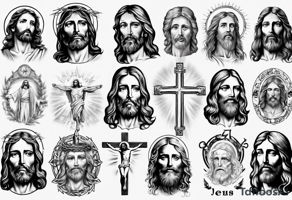 Jesus tattoo idea