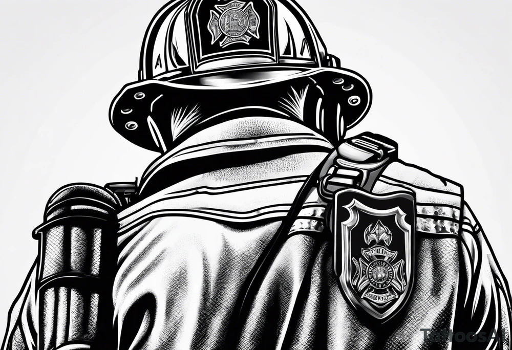 Firefighter tattoo idea