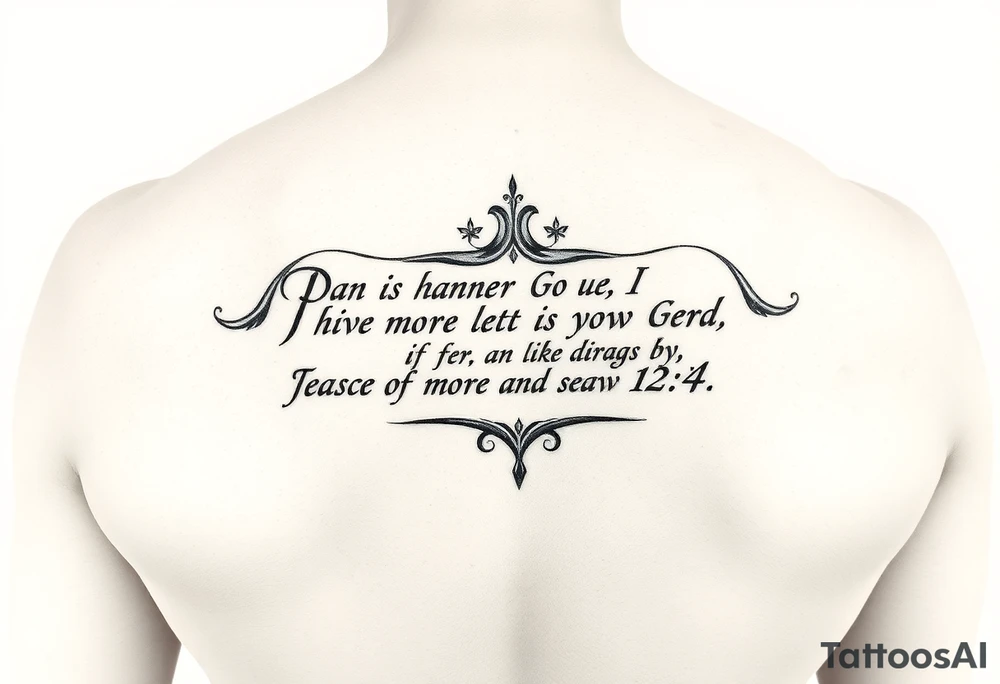 proverbs 12:4 tattoo idea