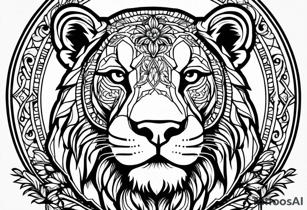 nittany lion tattoo idea