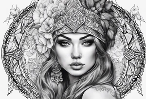 Fata dell'assenzio tattoo idea