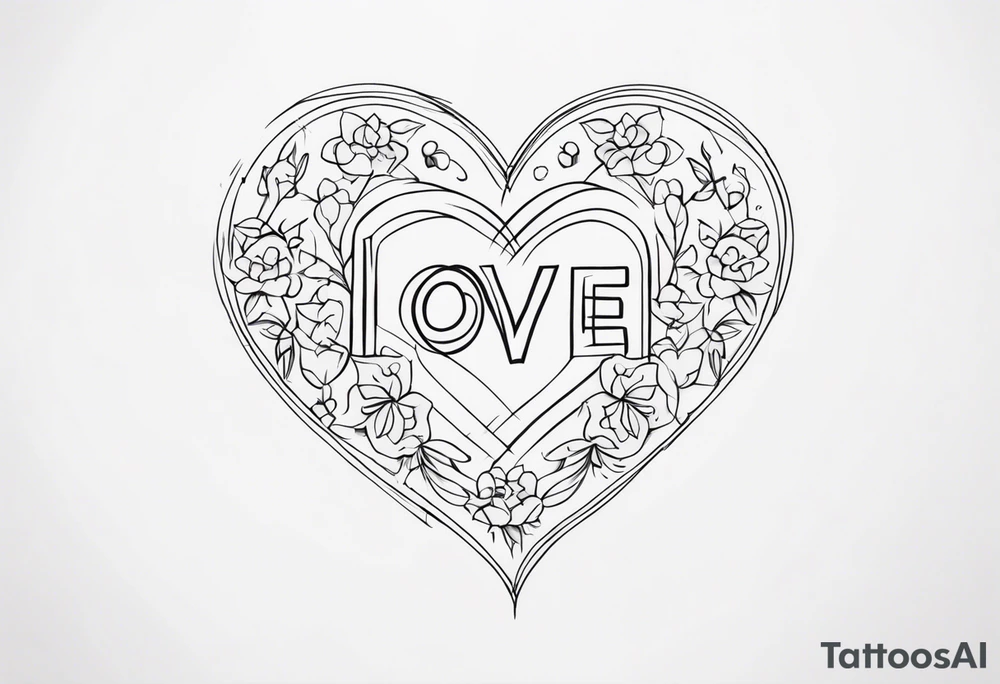 About love that you can't have. tattoo idea