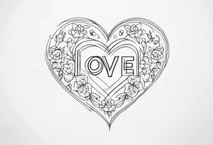 About love that you can't have. tattoo idea