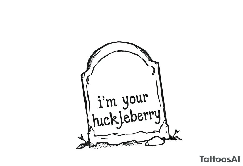 Val Kilmer cartoon doc holiday 
Movie tombstone saying “i”m your huckleberry” tattoo idea