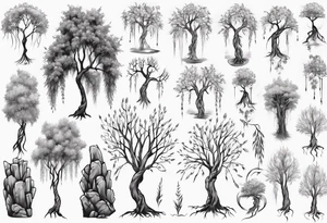 willow tree tattoo idea