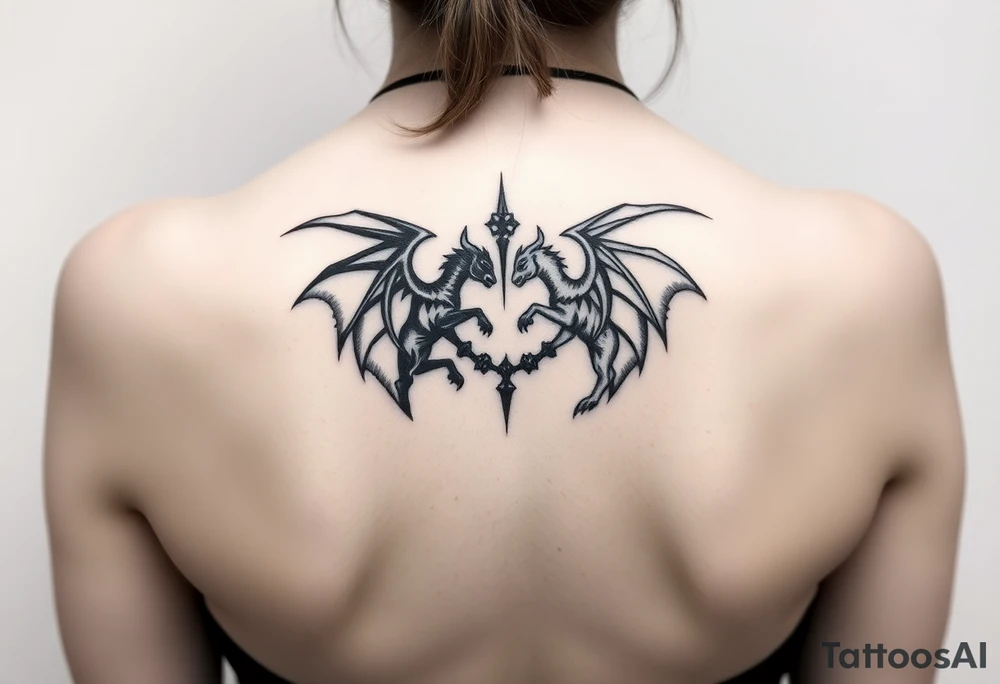 Chernobog vs. Belobog tattoo idea
