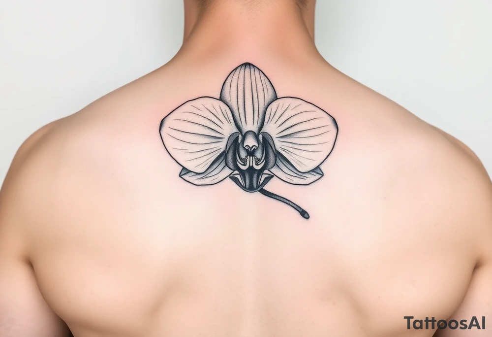 Orchid tattoo idea