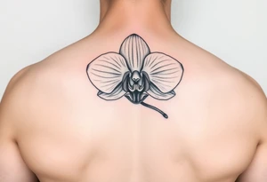 Orchid tattoo idea