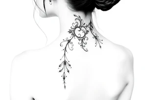 KARI going down side of face tattoo idea
