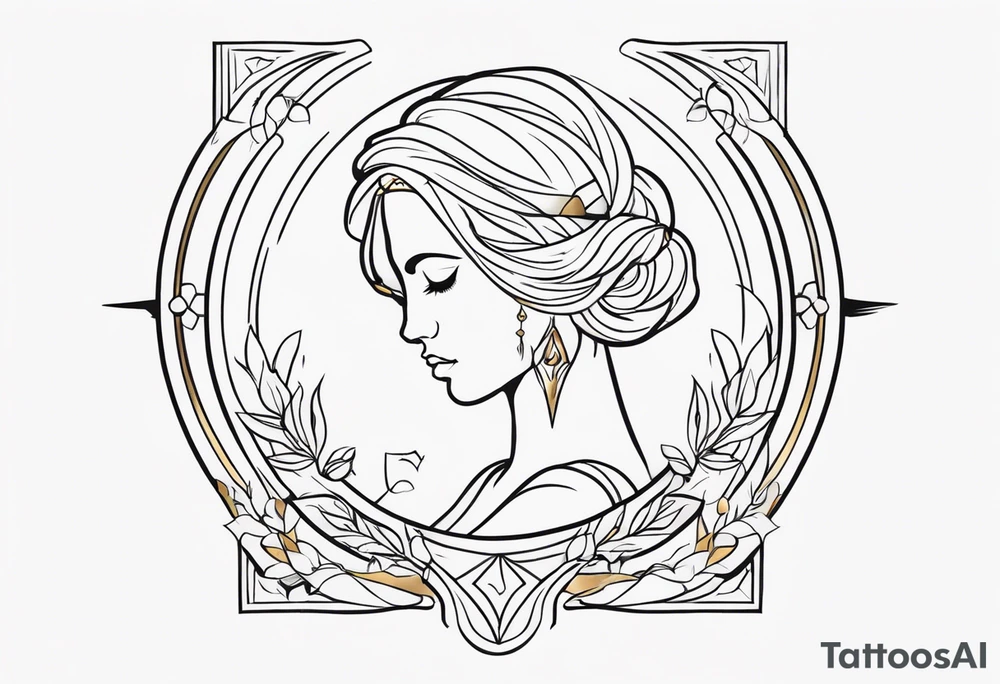 Virgo Aries tattoo tattoo idea