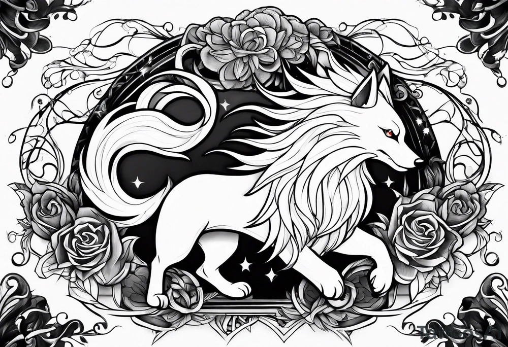 ninetales tattoo idea