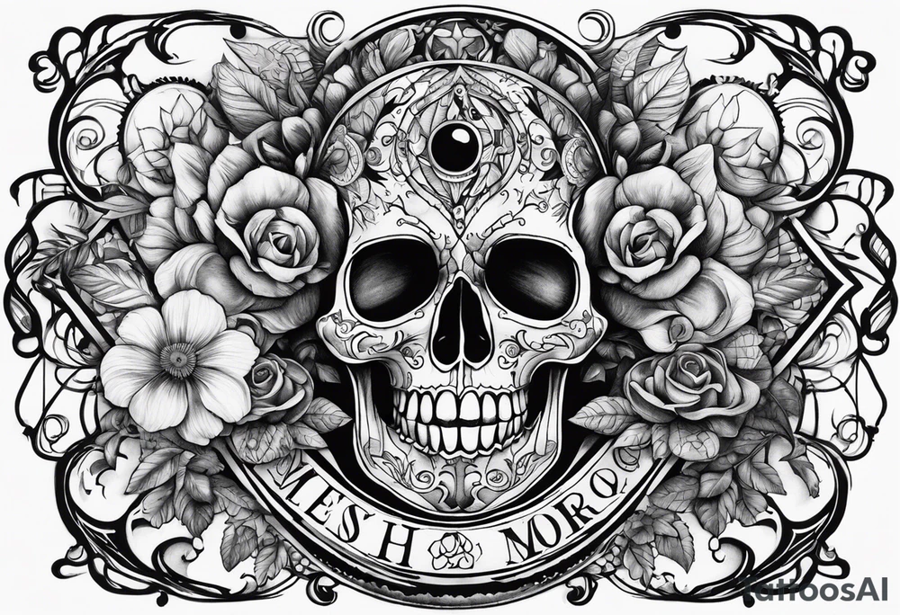 Memento mori tattoo idea