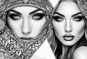 Gothic cathedral tattoo idea
