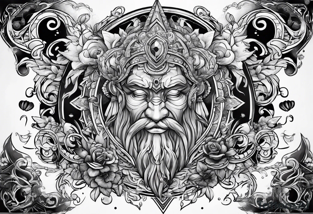 Geek god tattoo idea